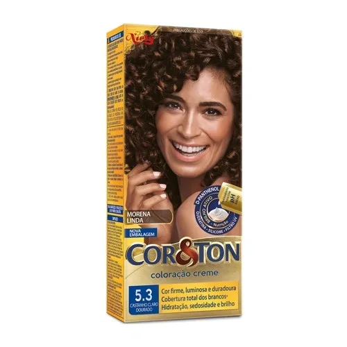 TINTURA COR&TON 5.3 CASTANHO CLARO DOURADO