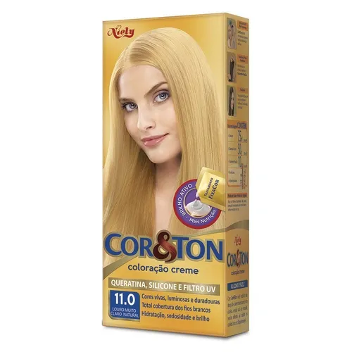TINTURA COR&TON 10.0 LOURO ULTRA CLARO
