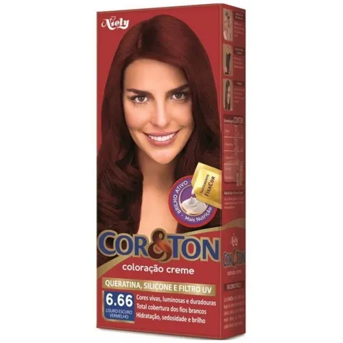 TINTA COR&TON 6.66 LOURO ESCURO VERMELHO 1UN