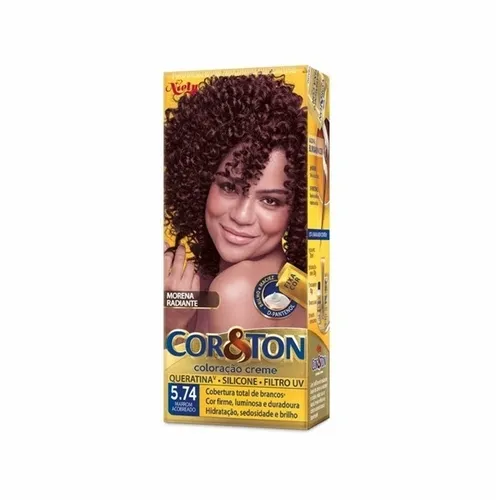 TINTURA COR&TON 5.74 MARROM ACOBREADO