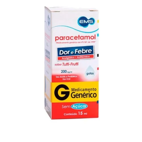 PARACETAMOL 200MG/ML GTS 15ML