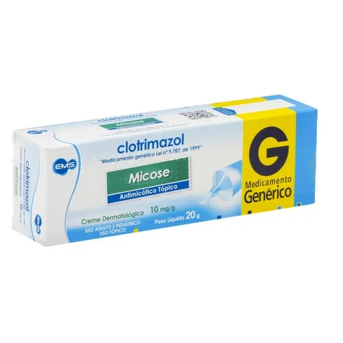 CLOTRIMAZOL 10MG/G CRE 20G EMS