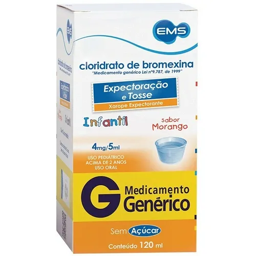 BROMEXINA XAROPE PED 120 ML EMS