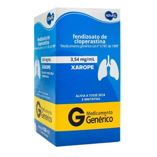 FENDIZOATO DE CLOPERASTINA 3,54MG/ML XAROPE 120ML + COPO DOSADOR 