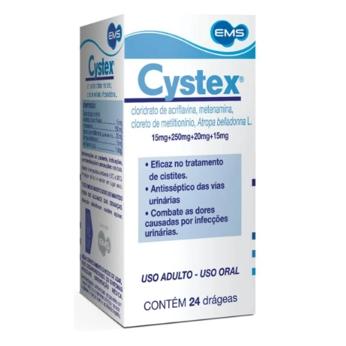 CYSTEX TRATAMENTO CISTITE 24DR