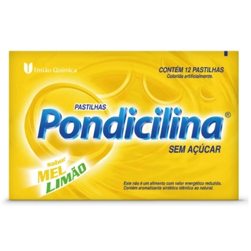 PONDICILINA MEL LIMAO 12 PASTILHAS