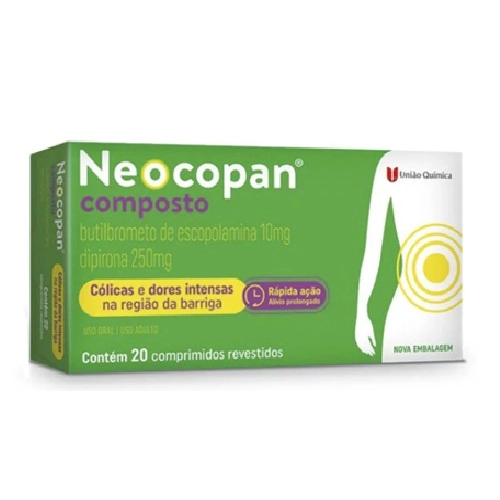 NEOCOPAN COMPOSTO 10MG+250MG 20CP