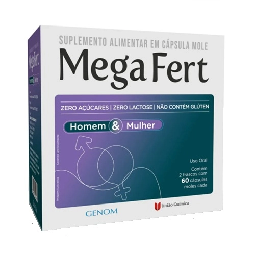 MEGA FERT HOMEM&MULHER 120CAP