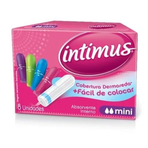 ABSORVENTE INTIMUS INTERNO MINI 8UN