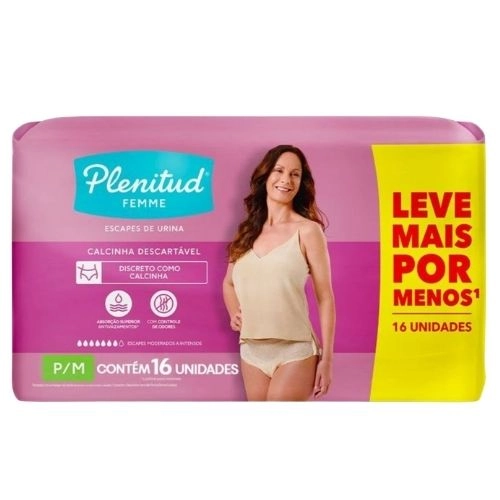 ROUPA INTIMA PLENITUD FEMME P/M L16P15UN