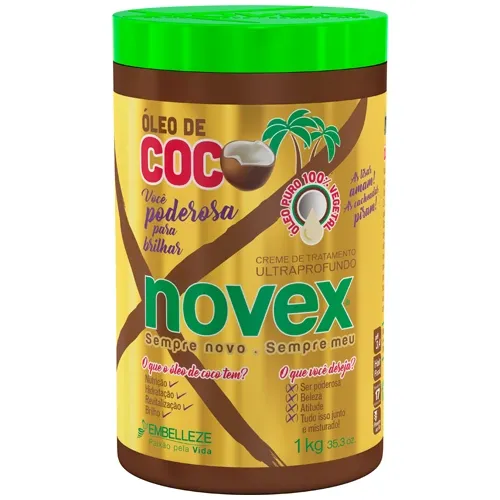 CREME NOVEX TRATAMENTO 1K OL DE COCO