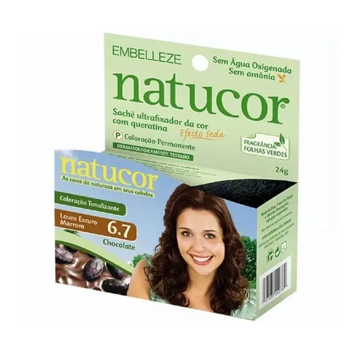 TINTA NATUCOR 6.7 CHOCOLATE NAT CHIC 1UN