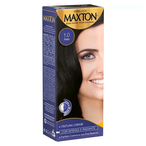 TINTA MAXTON 1.0 PRETO KIT 1UN