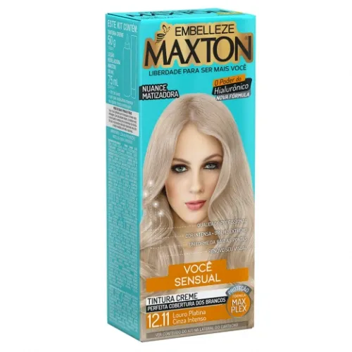 TINTA MAXTON 12.11 LOURO PLATINA CINZA INTENSO 1UN