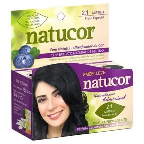 TINTA NATUCOR 2.1 PRETO ESPECIAL 1UN