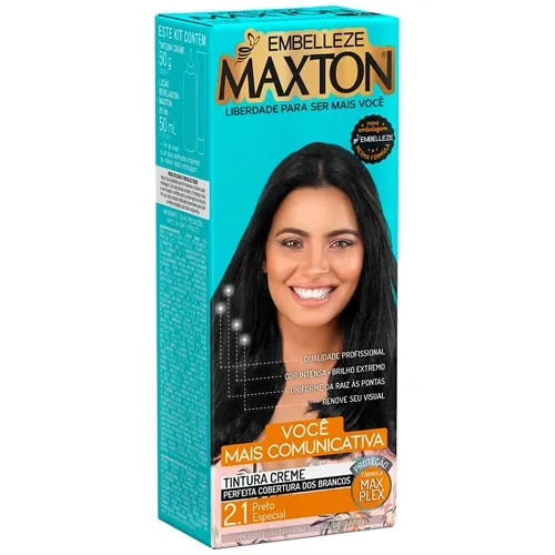 TINTA MAXTON 2.1 PRETO ESPECIAL 1UN