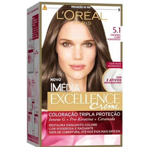 TINTA IMEDIA 5.1 CASTANHO CLARO ACINZENTADO 1UN