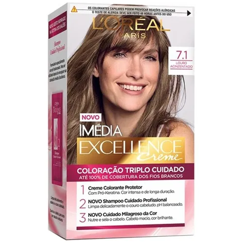 TINTA IMEDIA 7.1 LOURO ACINZENTADO 1UN