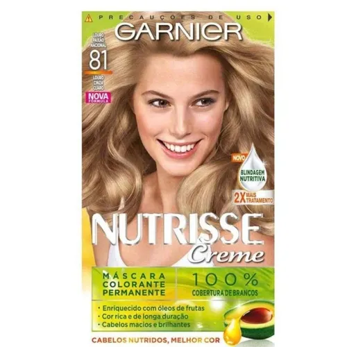 TINTA NUTRISSE 81 LOURO CLARO TRIGO 1UN