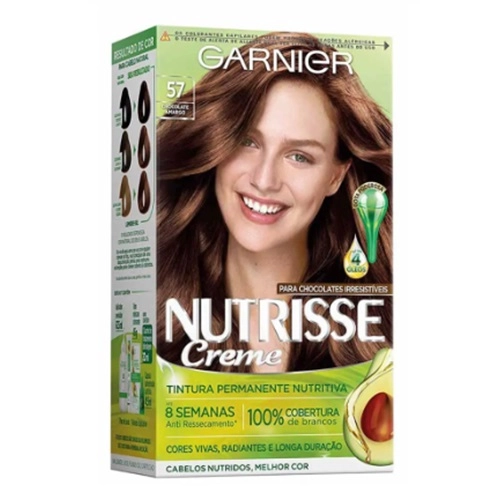 TINTA NUTRISSE 57 CHOCOLATE AMARGO 1UN