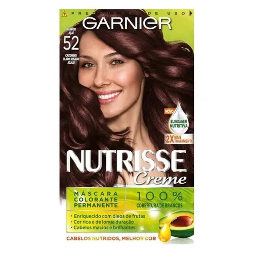TINTA NUTRISSE 52 CASTANHO IRISADO ACAJU 1UN