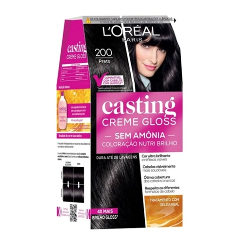 TINTA CASTING GLOSS 200 PRETO 1UN