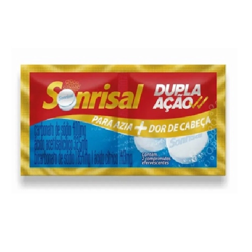 SONRISAL SEM SABOR 2CP EFERVECENTES
