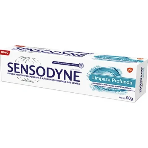 CREME DENTAL SENSODYNE LIMPEZA PROF 90G