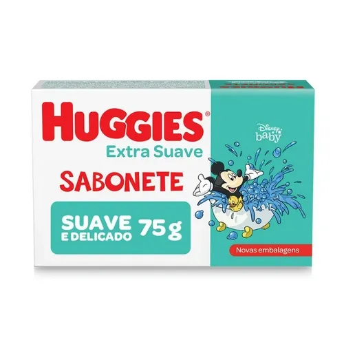 SABONETE HUGGIES SUAVE 75G