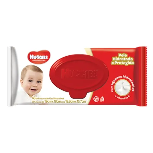 LENCO UMEDECIDO HUGGIES SUPREME 48UN