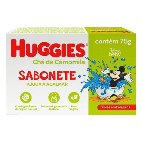 SABONETE HUGGIES CAMOM 75G