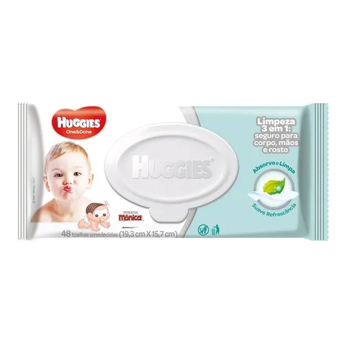 LENCO UMEDECIDO HUGGIES LIMPEZA 3/1 48UN