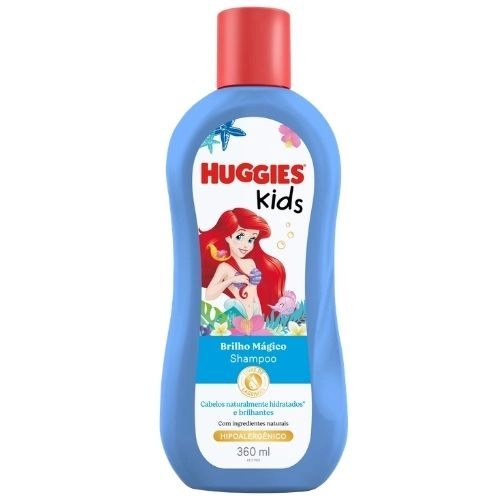 SHAMPOO HUGGIES KIDS BRILHO MAGICO 360ML