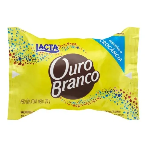 BOMBOM LACTA OURO BRANCO UNIDADE