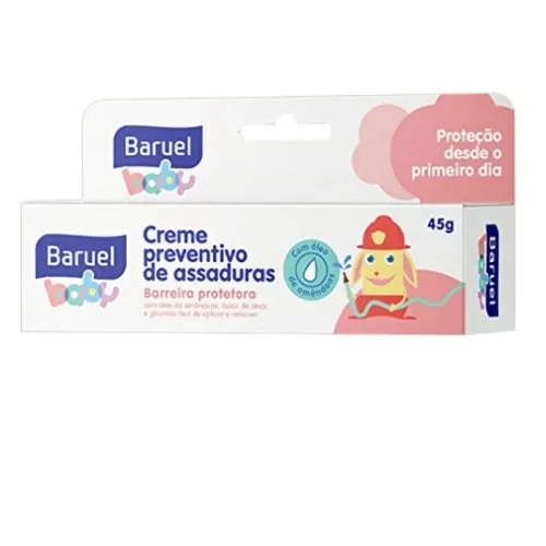 BARUEL BABY CREME PREVENTIVO ASSADURAS ROSA 45G