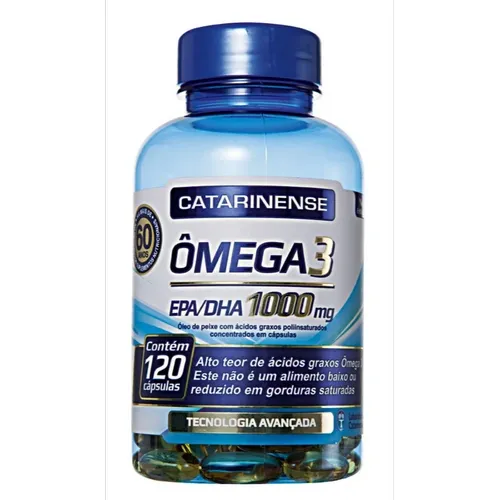 OMEGA 3 1000MG 120 COMPRIMIDOS CATARINENSE