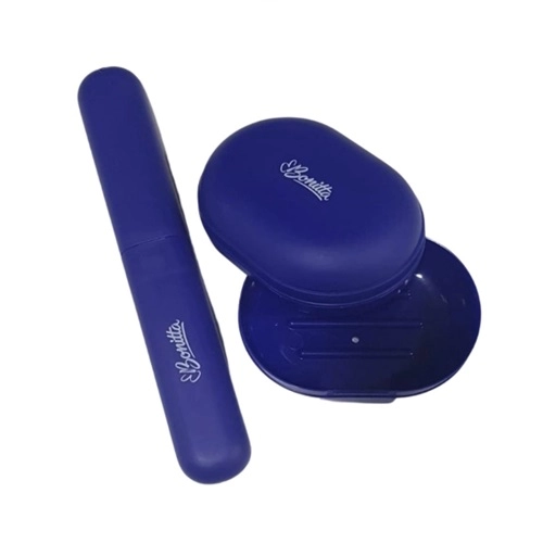 KIT BONITTA PORTA ESCOVA+SABONETEIRA 2UN