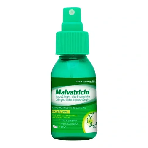 MALVATRICIN SPRAY C/50 ML
