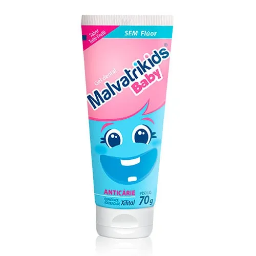 MALVATRIKIDS BABY GEL DENT S/F 70 GR