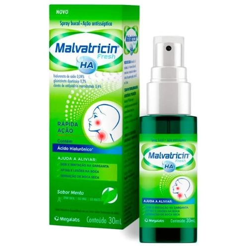 MALVATRICIN HA FRESH MENTA SPR 30ML