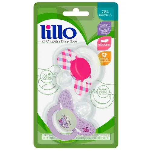 CHUPETA LILLO KIT ORT DN LIL 6M