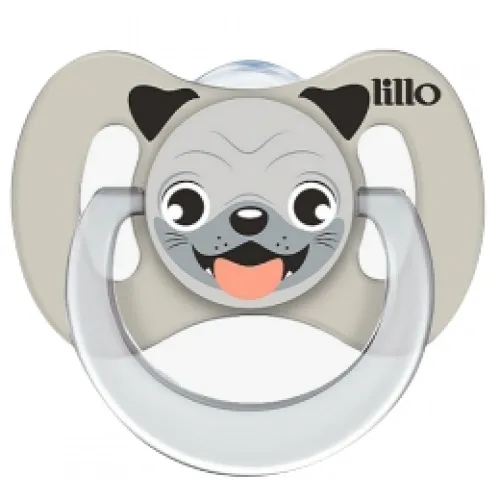 CHUPETA LILLO SIL ORT T2 FUNNY CACHORRO BEGE 77189 1UN