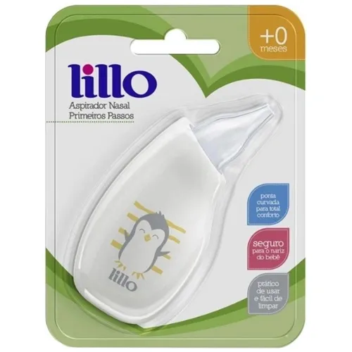 ASPIRADOR NASAL LILLO PRIMEIROS PASSOS ROSA