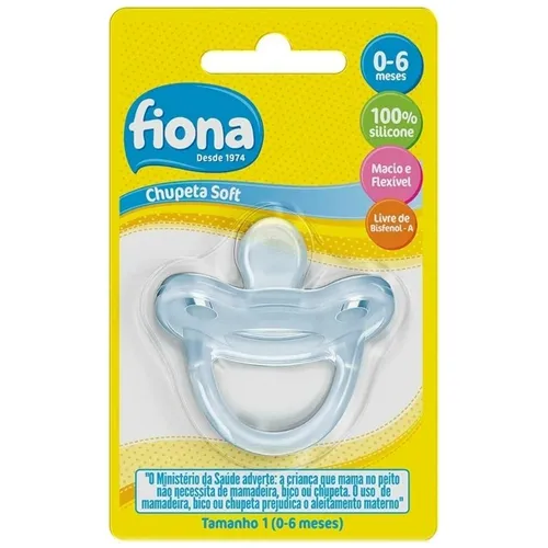 CHUPETA FIONA SIL ORT T1 AZUL 806721 1UN