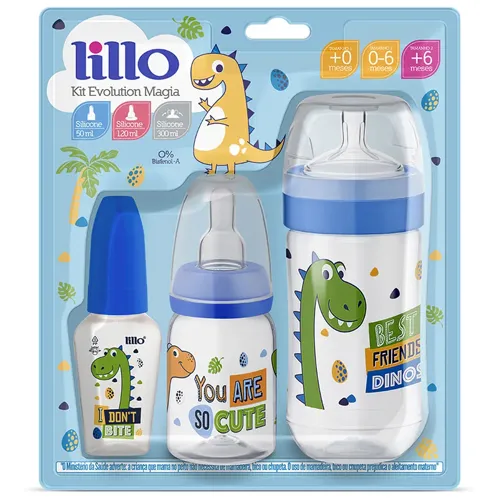 MAMADEIRA LILLO KIT EVOLUTION MAGIA AZUL 3 UN