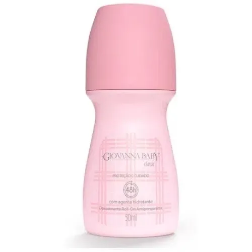 DESODORANTE GIOVANNA BABY ROLL CLASSIC ROSA 50ML