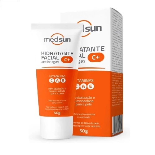 HIDRATANTE FACIAL MEDSUN ANTIRRUGAS C+ 50G
