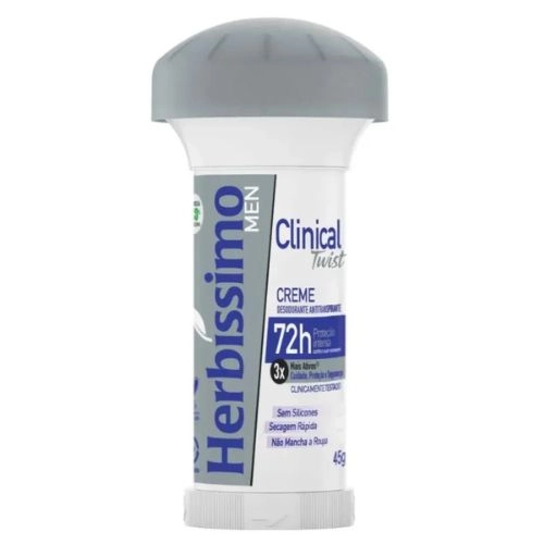 DESODORANTE HERBISSIMO MEN CR STICK TWIST 45G