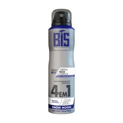 DESODORANTE HERBISSIMO BIS AER 4EM1 SNOW MOON 150ML