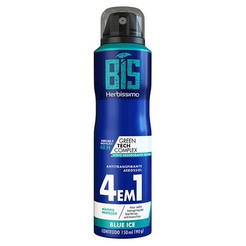DESODORANTE HERBISSIMO BIS AER BLUE ICE 150ML